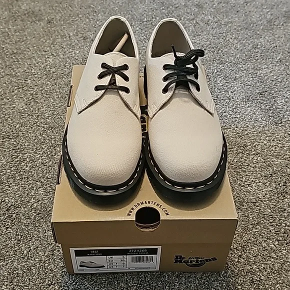 Dr. Martens | Shoes | Dr Martens Oxford 461 Canvas Warm Sand  display picture 3